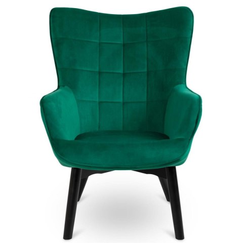Fotel Grella Bottle Green Black Fotel Grella Bottle Green Black
