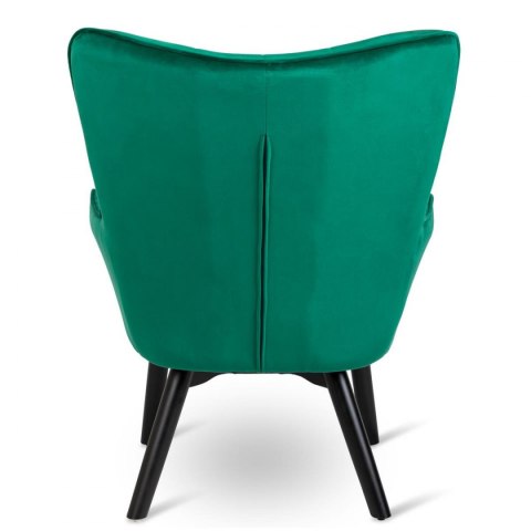 Fotel Grella Bottle Green Black Fotel Grella Bottle Green Black