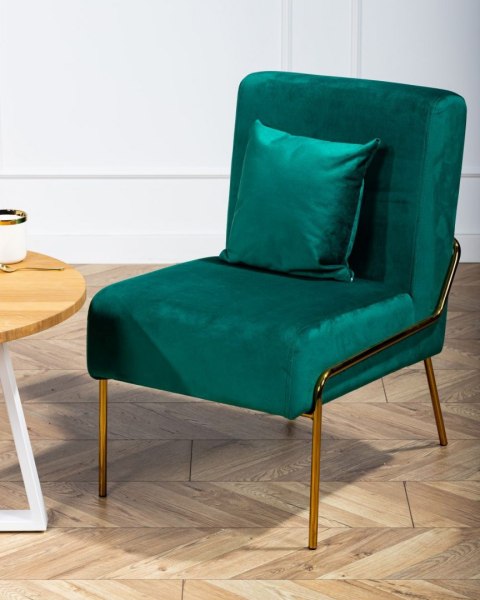 Fotel Nammi Gold Dark Green Fotel Nammi Gold Dark Green