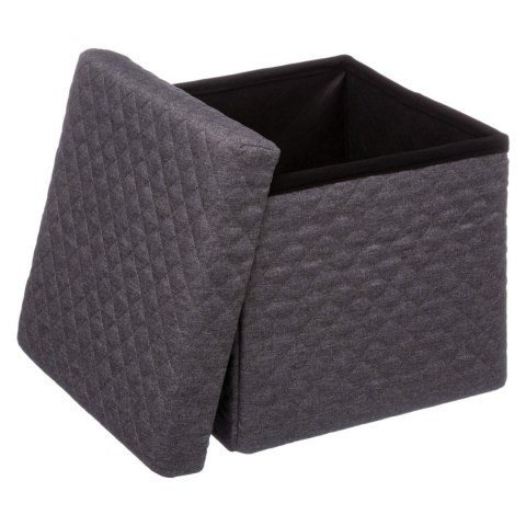 Pufa Bella Grey 31x31 cm ze schowkiem Pufa Bella Grey 31x31 cm ze schowkiem