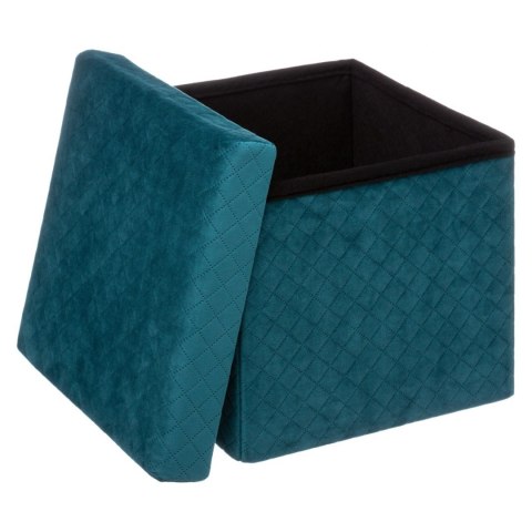 Pufa Luna Velvet Green 31x31 cm Pufa Luna Velvet Green 31x31 cm