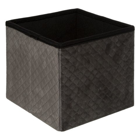 Pufa Luna Velvet Grey 31x31 cm Pufa Luna Velvet Grey 31x31 cm