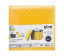 Pufa Luna Velvet Yellow 31x31 cm