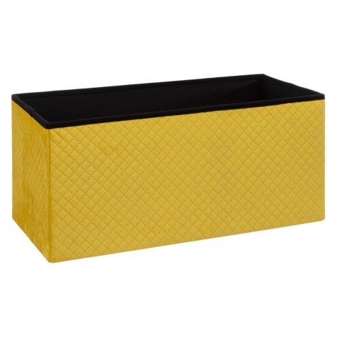 Pufa Luna Velvet Yellow 76x38 cm Pufa Luna Velvet Yellow 76x38 cm