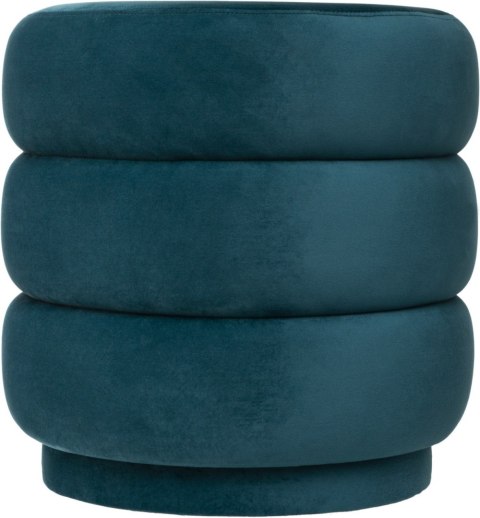 Pufa welurowa Sinan Blue Velvet Pufa welurowa Sinan Blue Velvet